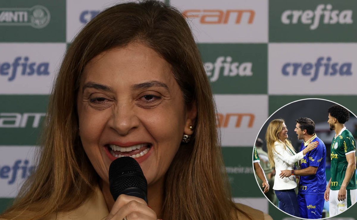 leila pereira é reeleita na presidência do palmeiras e faz 'pacto' com abel e elenco por título brasileiro