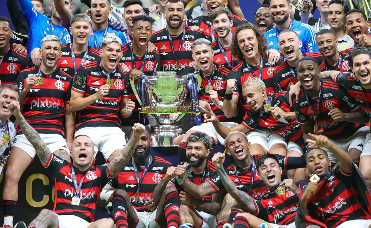 flamengo no topo: veja ranking dos maiores campeões da copa do brasil