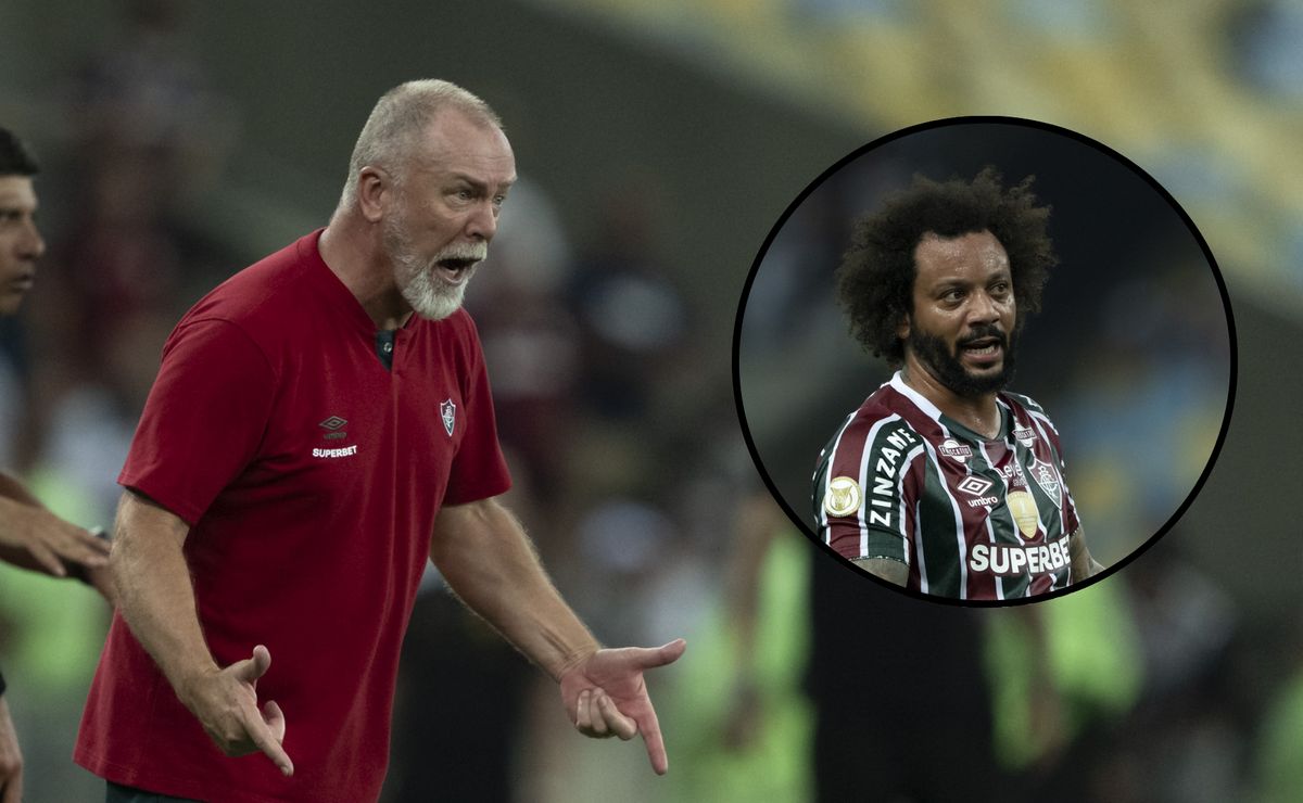 mano menezes discute pesado com marcelo em fluminense x grêmio: "não vai entrar"