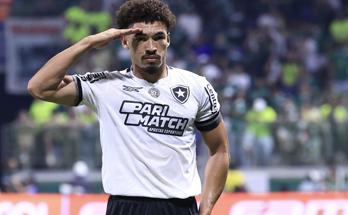 adryelson tirou um peso nas costas no vestiário após palmeiras x botafogo