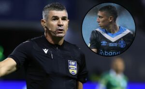 marcelo de lima henrique expõe verdade sobre não expulsão de monsalve em palmeiras x grêmio: “rasteira”