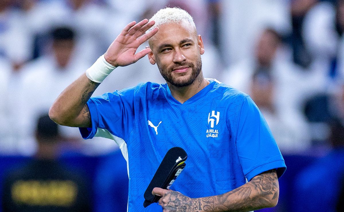 neymar toma nova decisão sobre rescisão com al hilal para jogar no santos