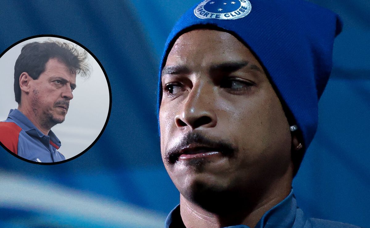 matheus pereira se desentende com diniz e reprova substituição no cruzeiro: "se ele quis..."