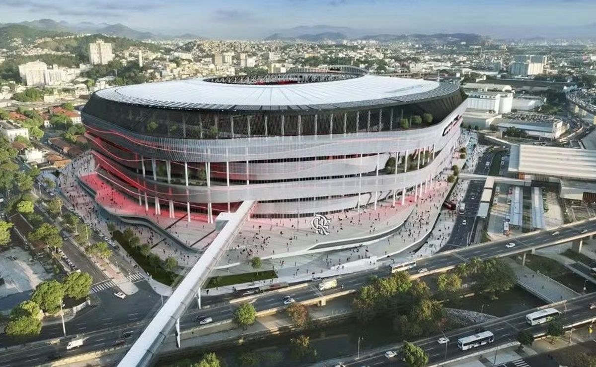 flamengo apresenta projeto do novo estádio, e estimativa de gastos é de r$2 bilhões