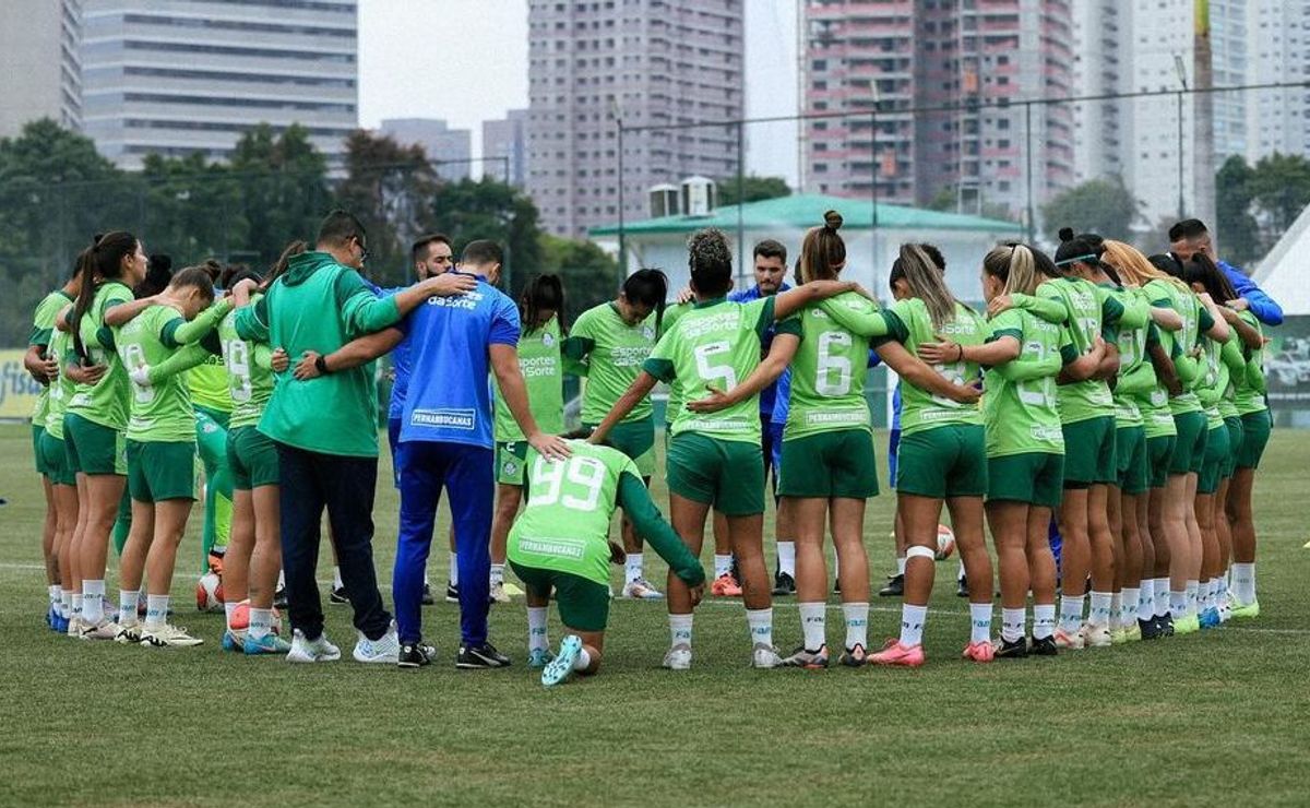 palmeiras preparação encerra com poliana, fê palermo e destaques para a final do paulistão feminino