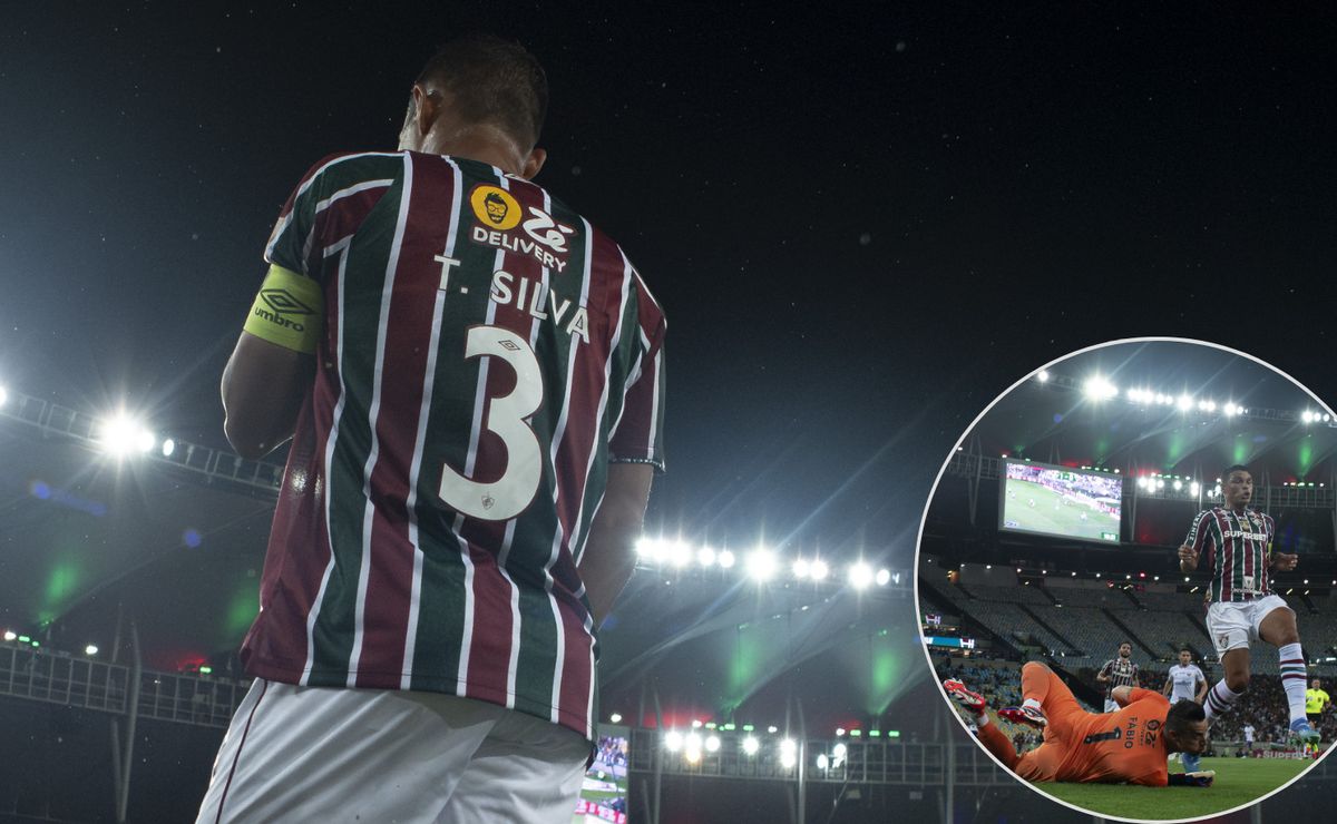 thiago silva 'aposenta' em tropeço bizarro contra marinho em fluminense x fortaleza