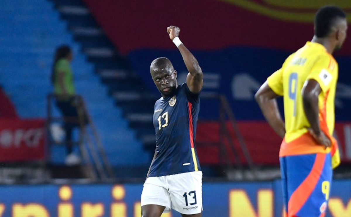 enner valencia aproveita erro de richard ríos e anota golaço para o equador nas eliminatórias