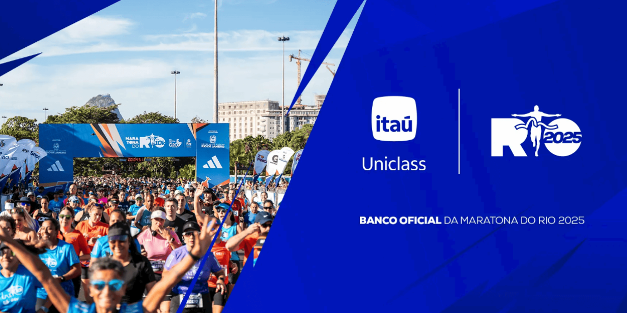 itaú uniclass é o novo banco oficial e patrocinador máster da maratona do rio