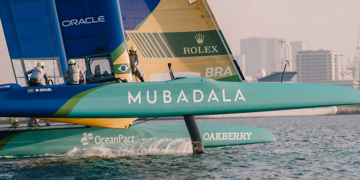 oakberry anuncia patrocínio à equipe brasileira do sailgp