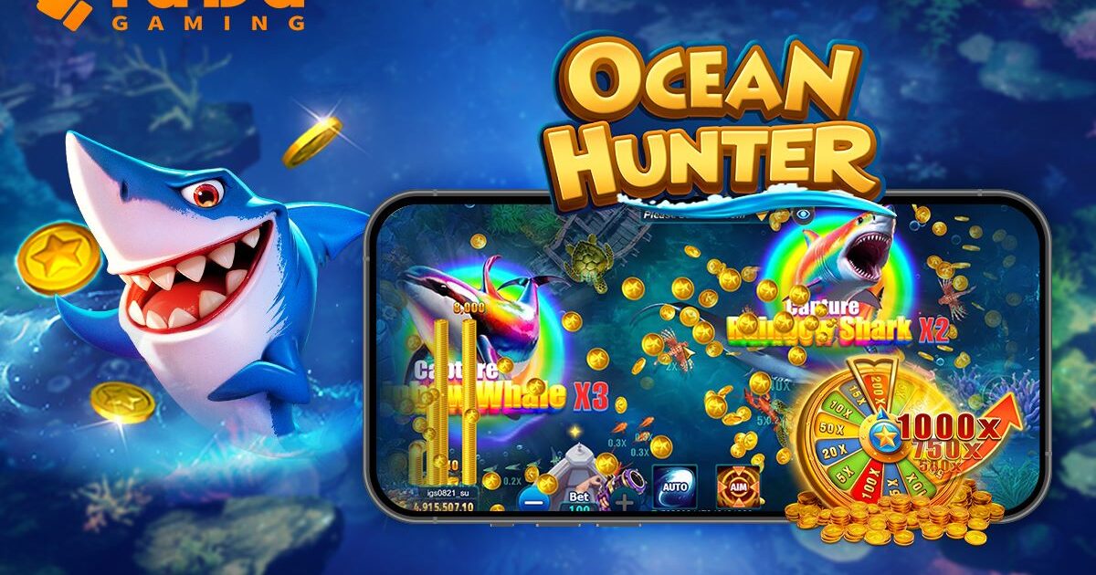 tada gaming convida os jogadores a conhecer o ocean hunter