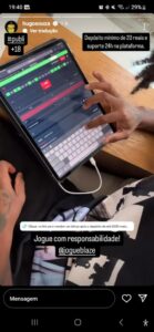 hugo souza, adquirido por esportes da sorte para corinhtians, faz propaganda de patrocinador do santos