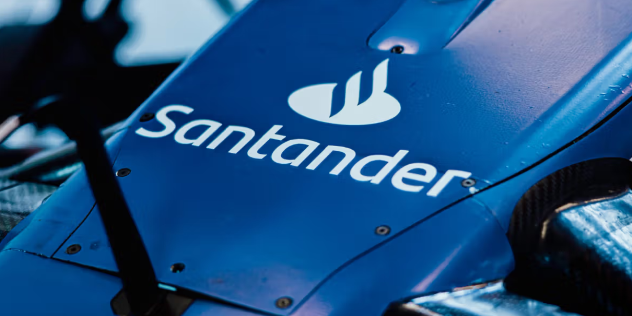 santander aproveita chegada de carlos sainz à williams e firma patrocínio à equipe