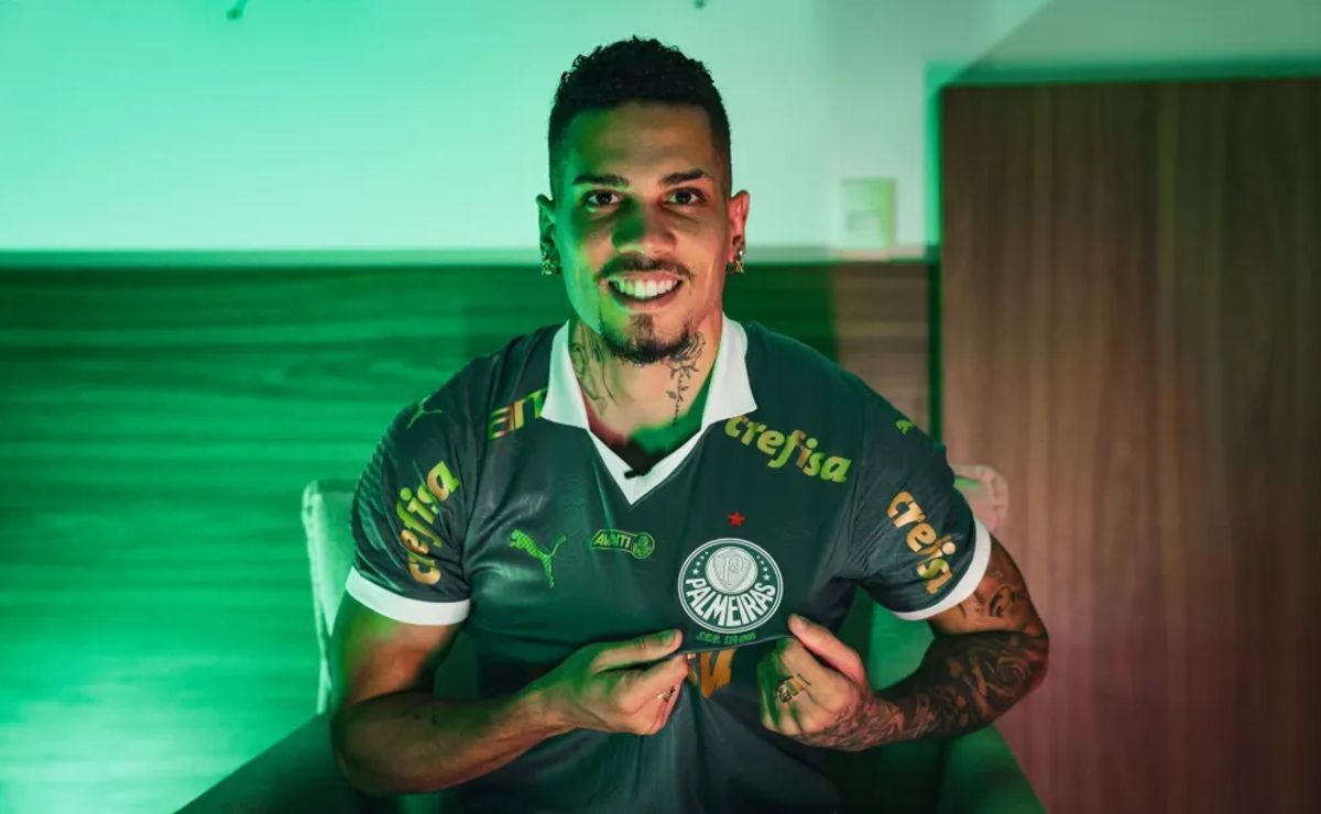 paulinho fala pela primeira vez como jogador do palmeiras e faz revelação surpreendente