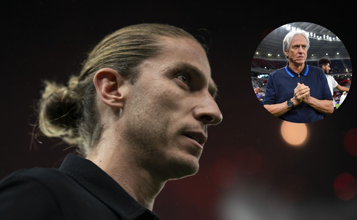 filipe luís ganha decreto da nação por primeiro tempo do flamengo: "melhor pós jesus”