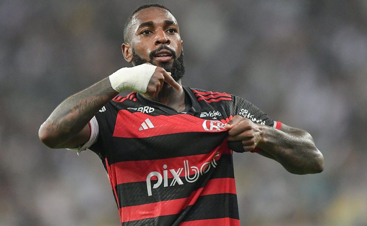 gerson chama atenção dos jogadores do flamengo contra o internacional: "mínimo que temos que fazer"