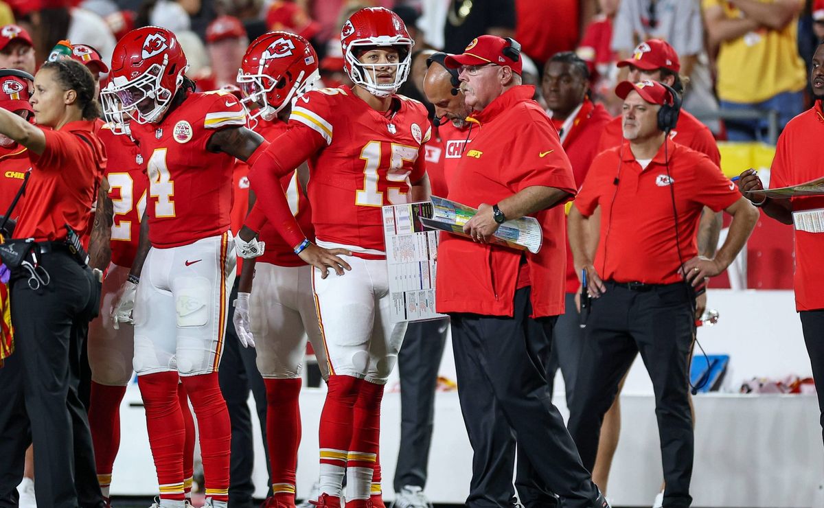 chiefs confirmam que andy reid e mahomes perdem campeão do super bowl por lesão