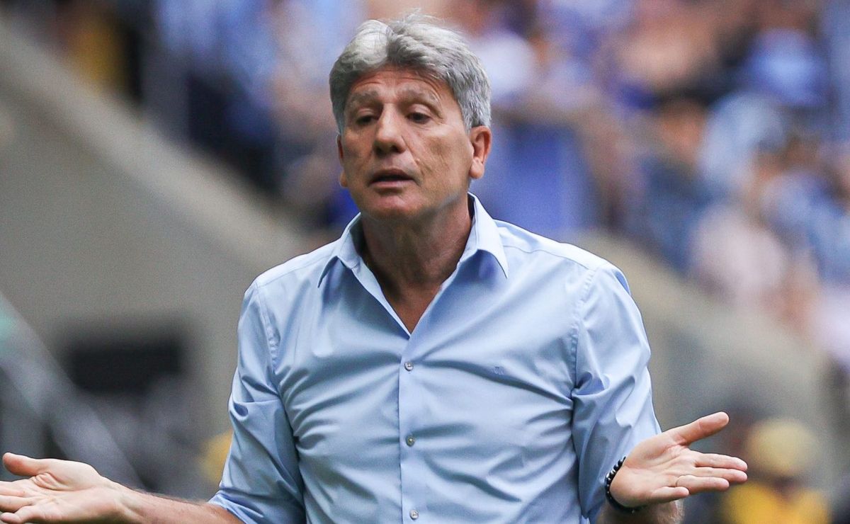 renato portaluppi volta a falar de enchente e cita até internacional em coletiva do grêmio