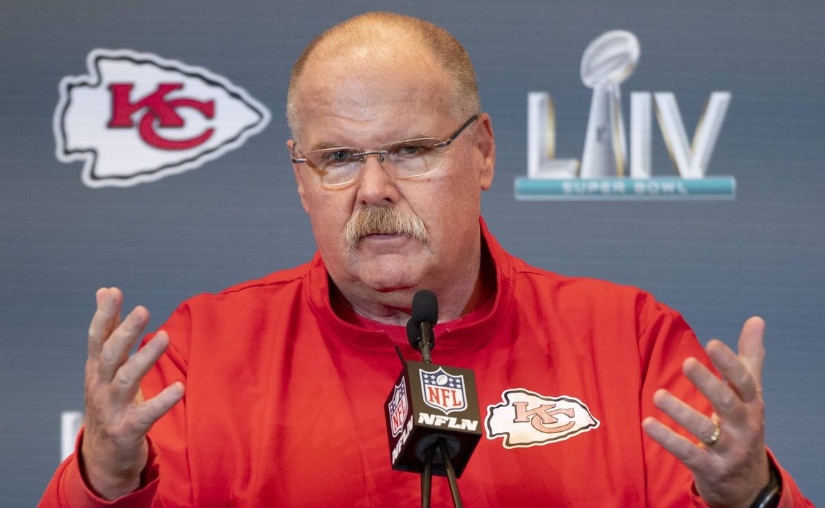 nfl: chiefs confirmam que andy reid perde jogador chave com lesão significativa para o jogo de natal contra os steelers