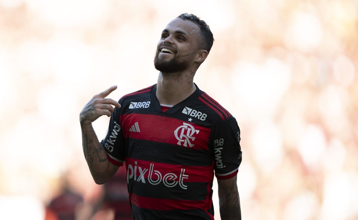 michael brilha no flamengo e torcida elogia atacante contra o internacional: "será ainda melhor com..."