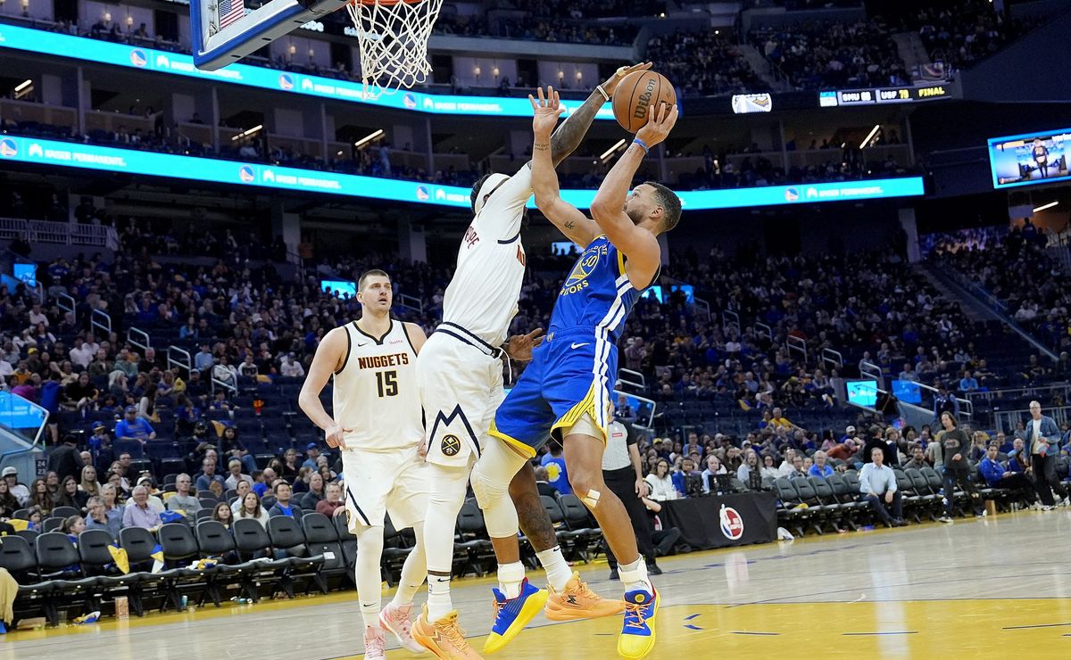 nuggets pegam warriors sob pressão nos grupos da copa nba