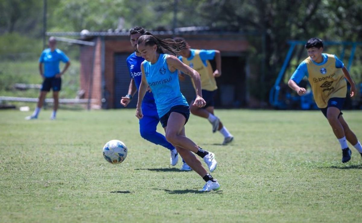 grêmio encerra preparação e define convocadas para duelo contra o sport pe na ladies cup