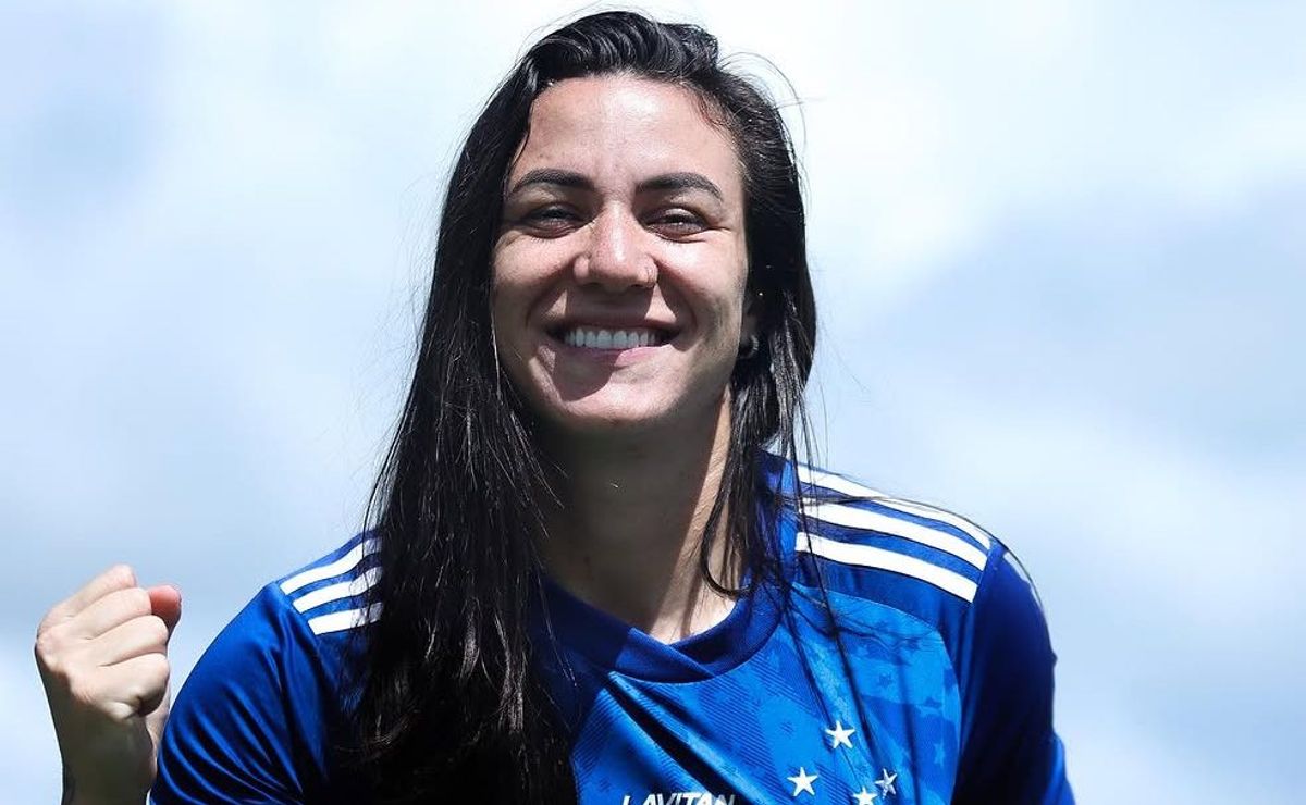 paloma, do cruzeiro renova contrato e manda recado para torcida: "tamo junto, nação azul!"