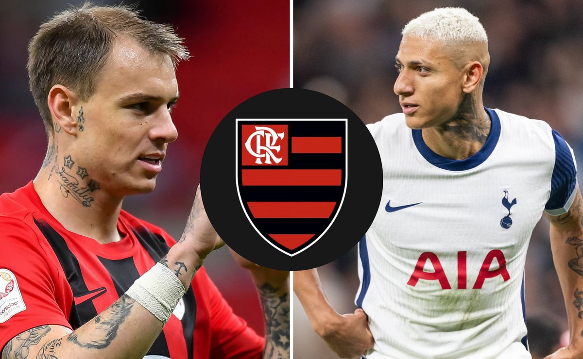 querendo 2 atacantes, flamengo define contratações de richarlison e róger guedes como inviáveis