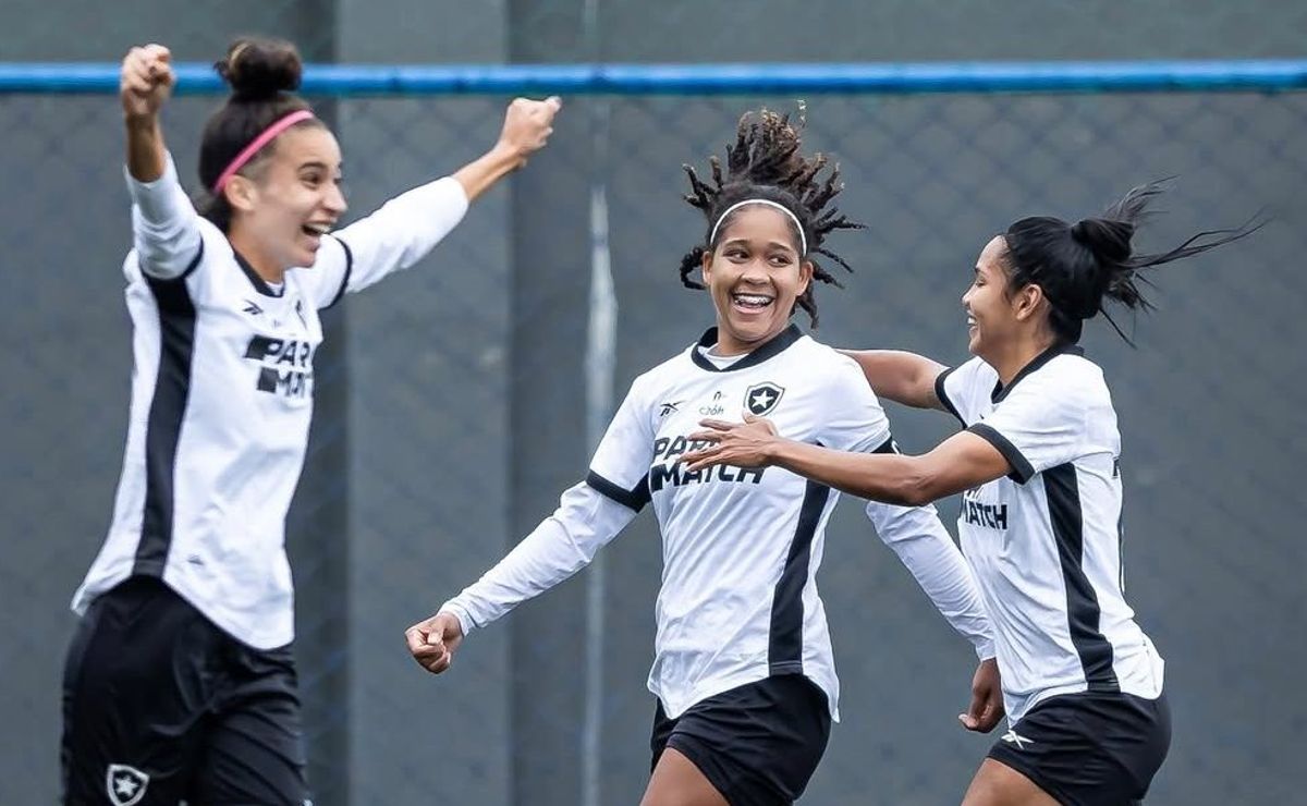 botafogo supera ferroviária com goleada de 5 a 2 na copinha feminina e carimba classificação