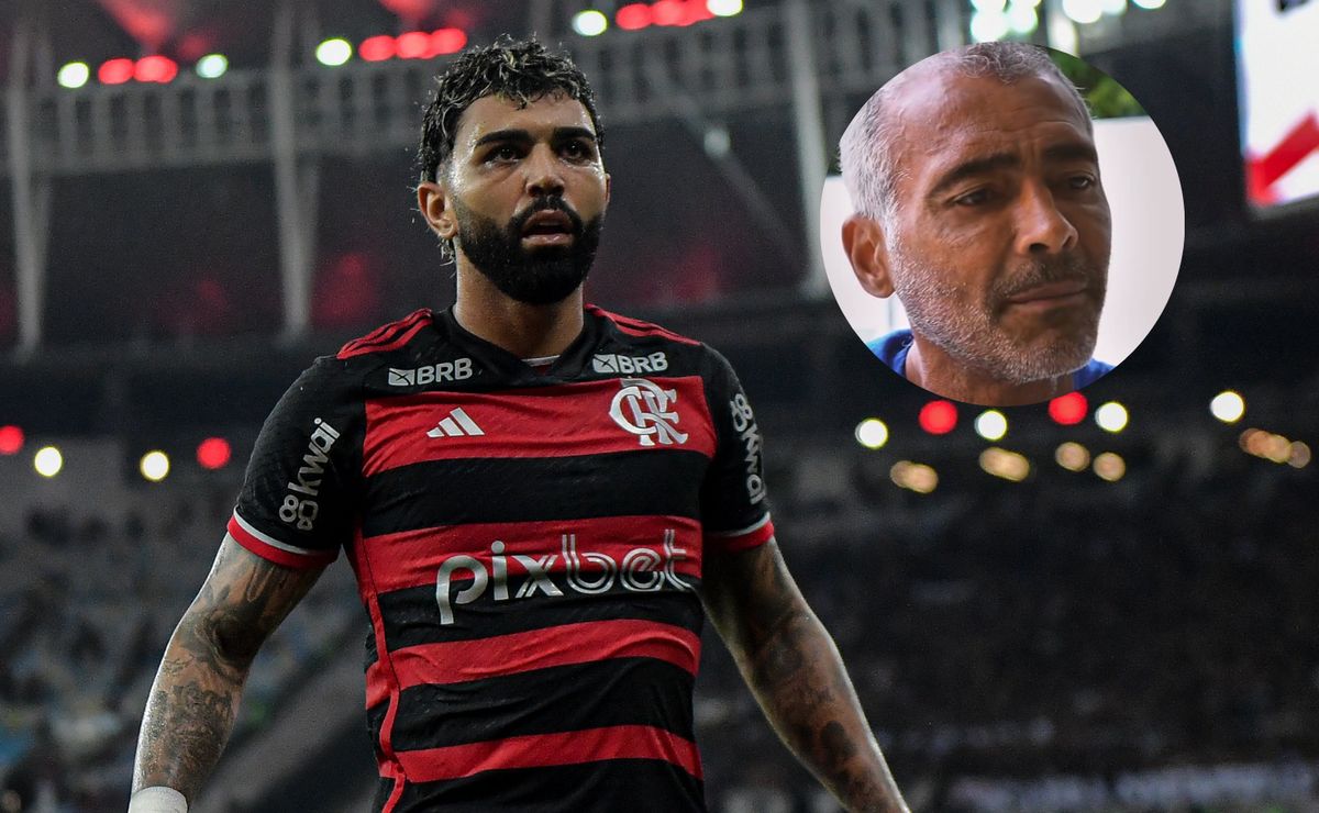 com romário, gabigol divulga depoimentos em despedida do flamengo e baixinho dispara: "matador"