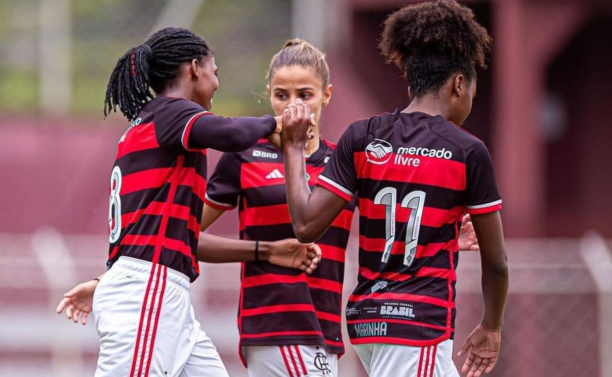 flamengo crava 7 a 0 sobre botafogo pb e fica perto das quartas da copinha feminina