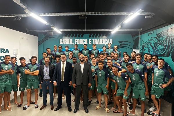 integridade esportiva: lottopar promove palestra para divisão de base do coritiba