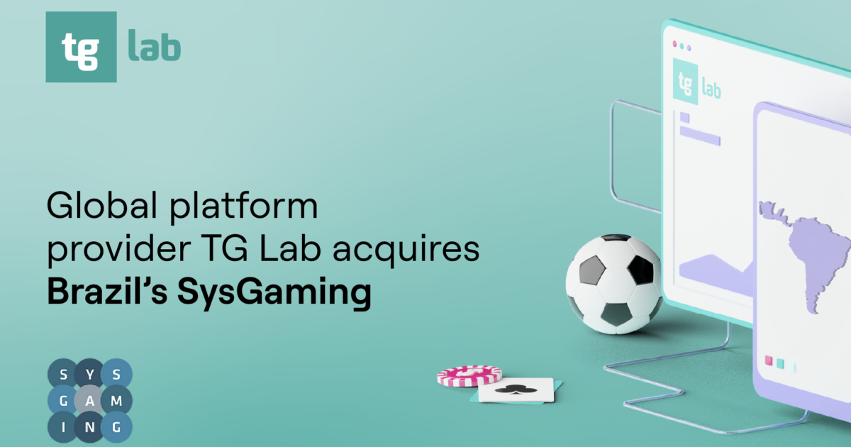 provedor de plataforma global tg lab adquire a brasileira sysgaming