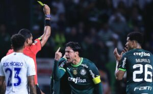 palmeiras rebate torcedor do cruzeiro nas redes sociais: "palestra só tem um, calma"