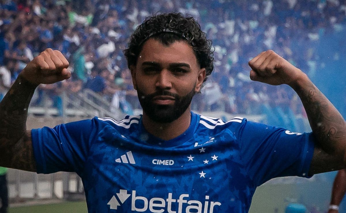 gabigol provoca atlético mg durante apresentação: “maior de minas é o cruzeiro”