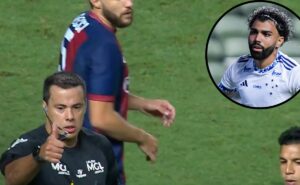 show de gabigol em goleada do cruzeiro ofusca erro crasso de árbitro: “pênalti mandrake”