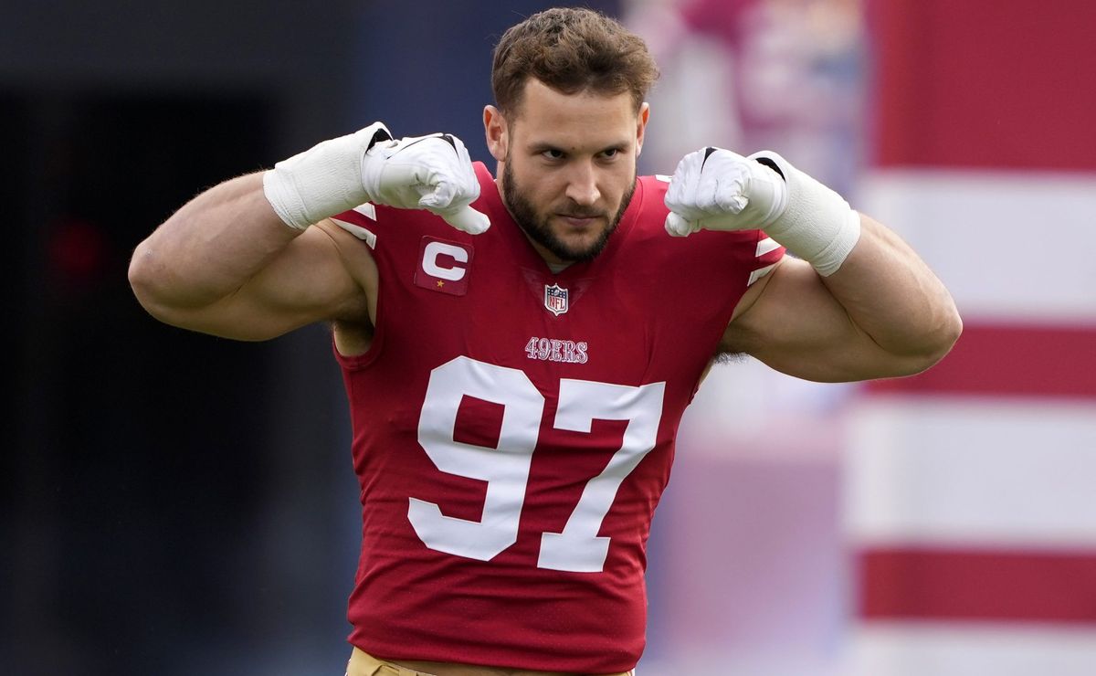 nfl: george kittle retruca nick bosa após comentários incisivos sobre a temporada decepcionante dos 49ers