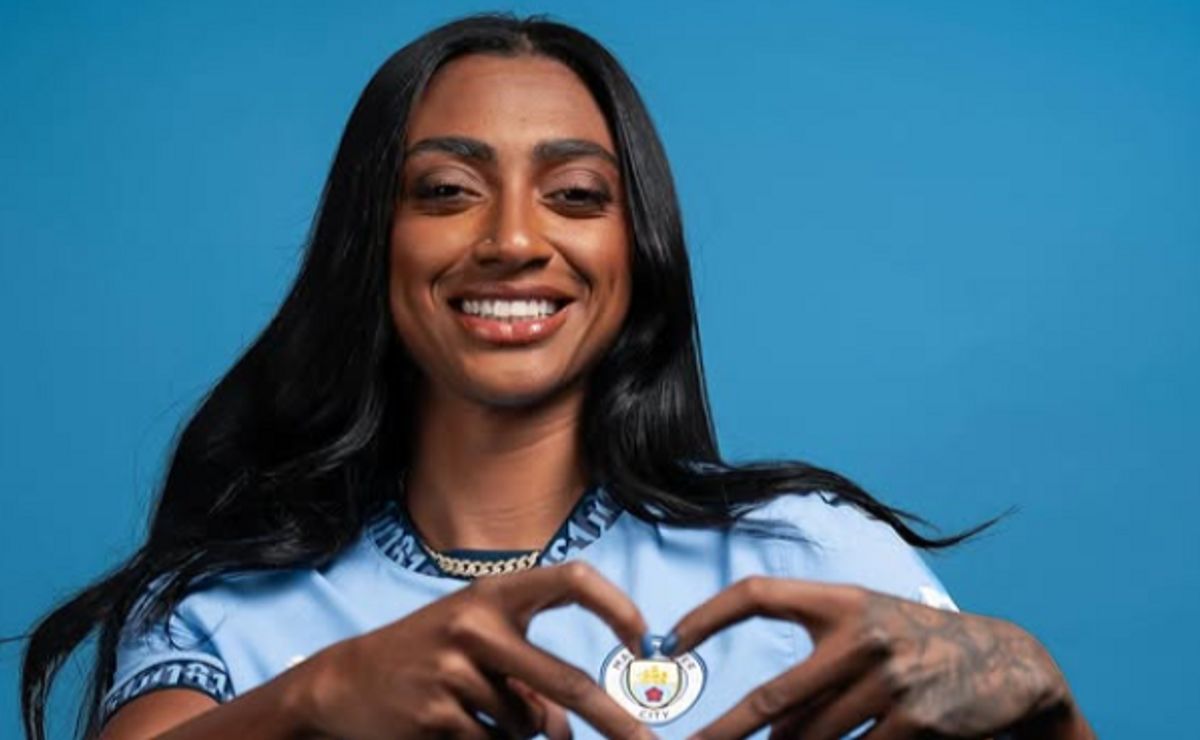 manchester city anuncia a atacante brasileira kerolin como novo reforço para 2025