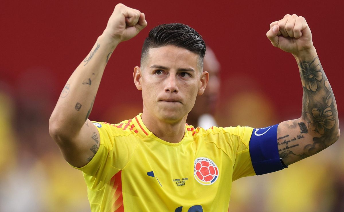 james rodríguez pode fechar com clube brasileiro após ficar livre no mercado