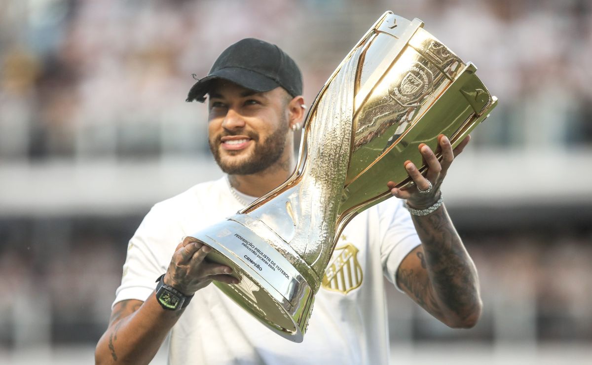 neymar volta atrás em decisão e usará camisa 10 do santos