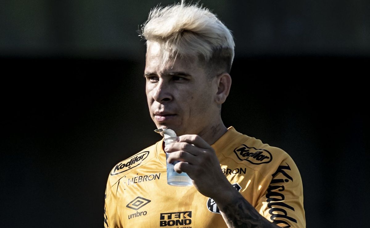 soteldo está fora do jogo do santos contra o velo clube é motivo e divulgado