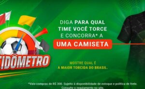 torcidômetro: participe e concorra a camisas do seu time todos os dias