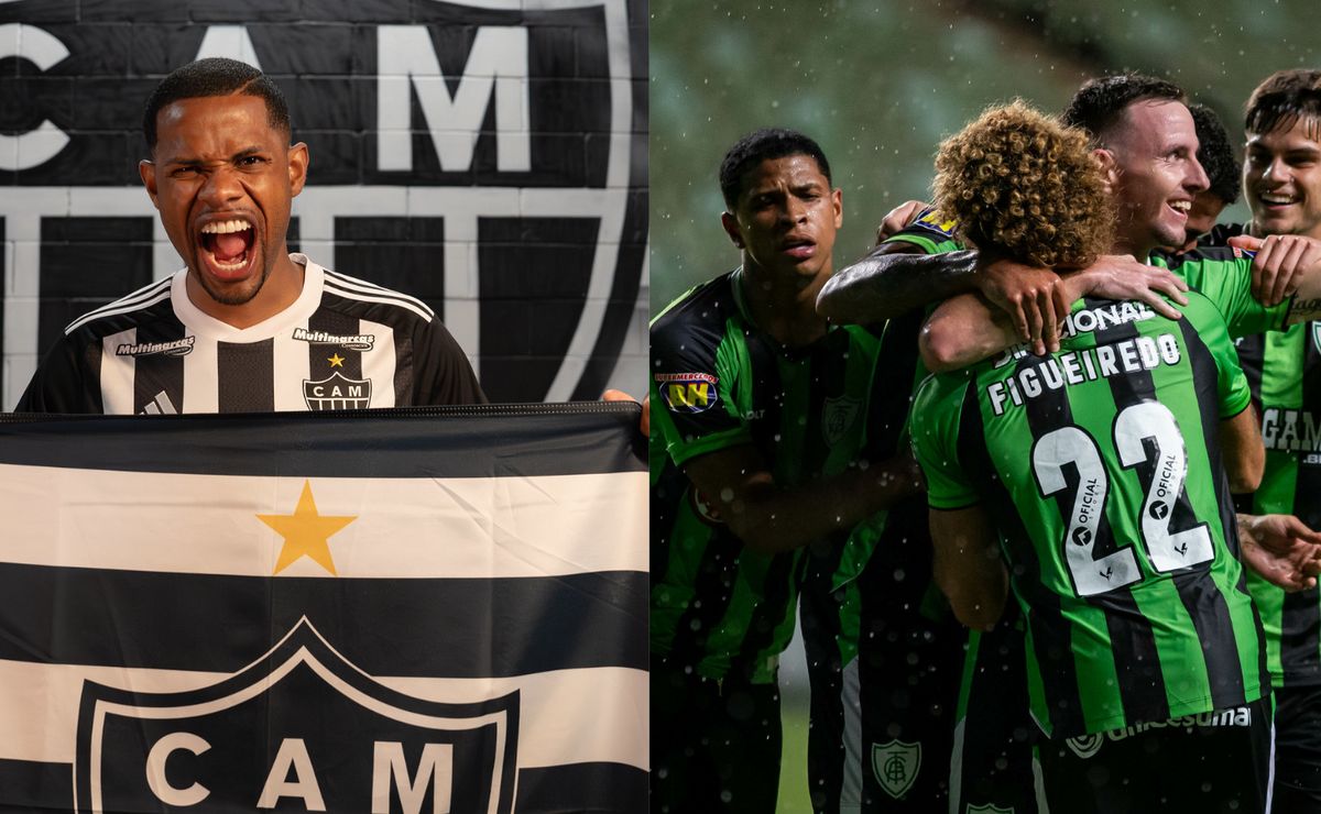 atlético mg x américa mg: mudanças de cuca, junior santos liberado e desfalques do coelho