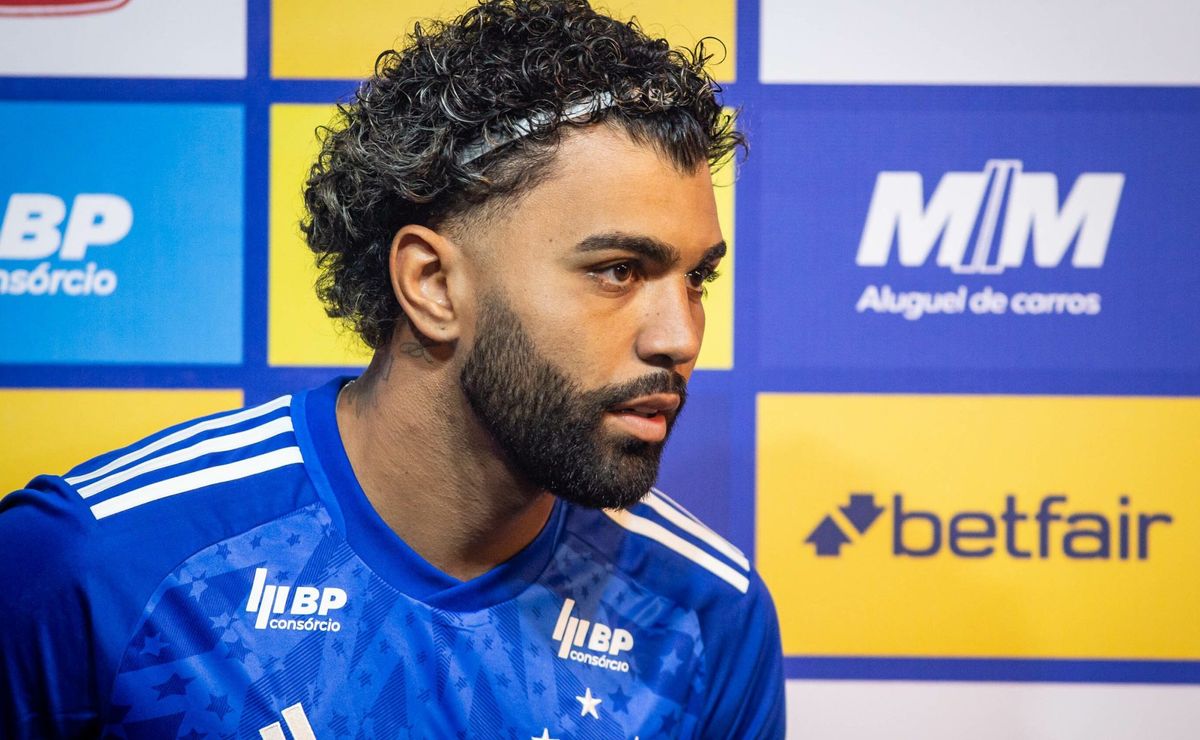 atlético mg recebe provocação de gabigol em apresentação no rival: "maior é o cruzeiro"