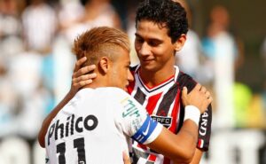 santos quer reeditar dupla neymar e ganso na vila belmiro em 2025 e negócio é divulgado