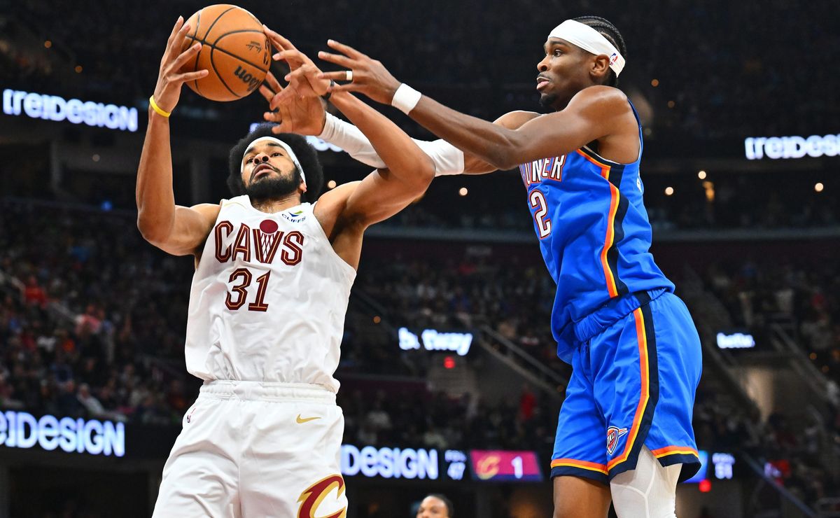 cavaliers reencontram thunder em duelo de líderes na nba