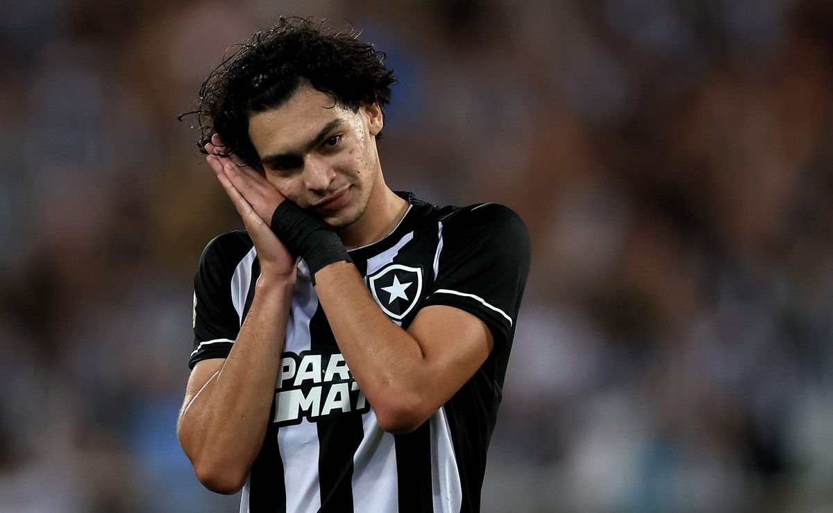 matheus nascimento do botafogo, faz golaço em partida e recebe diversas críticas nas redes sociais