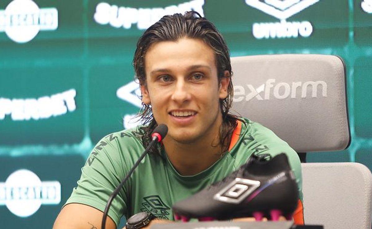 canobbio nega pressão em ser a maior contratação do fluminense, mas revela: "muita responsabilidade"