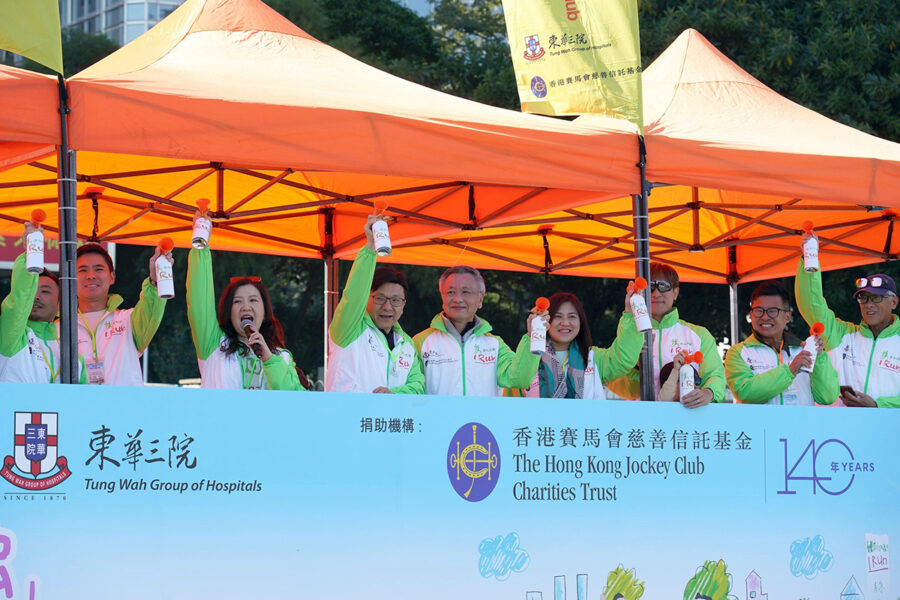 record 4,700 runners join hkjc special marathon