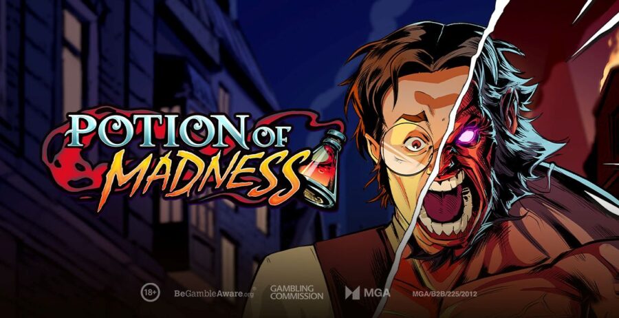 play’n go lança o slot potion of madness, inspirado em dr. jekyll e mr. hyde
