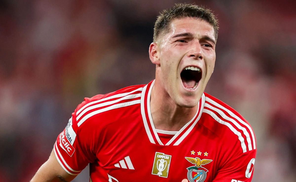 santos avança por benjamín rollheiser e oferece r$ 63,5 milhões para contratar atacante do benfica